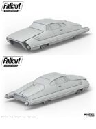 Fallout: Wasteland Warfare - Terrain Expansion: Drive Thru Coupe STL