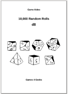 10,000 Random Rolls - d8